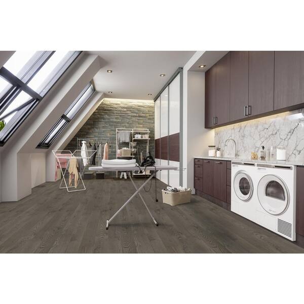 A&A Surfaces Woodridge Owsley Oak 0.28 in. x 6.5 in. Waterproof Wire Brushed Engineered Hardwood Flooring (21.67 sq. ft./case)