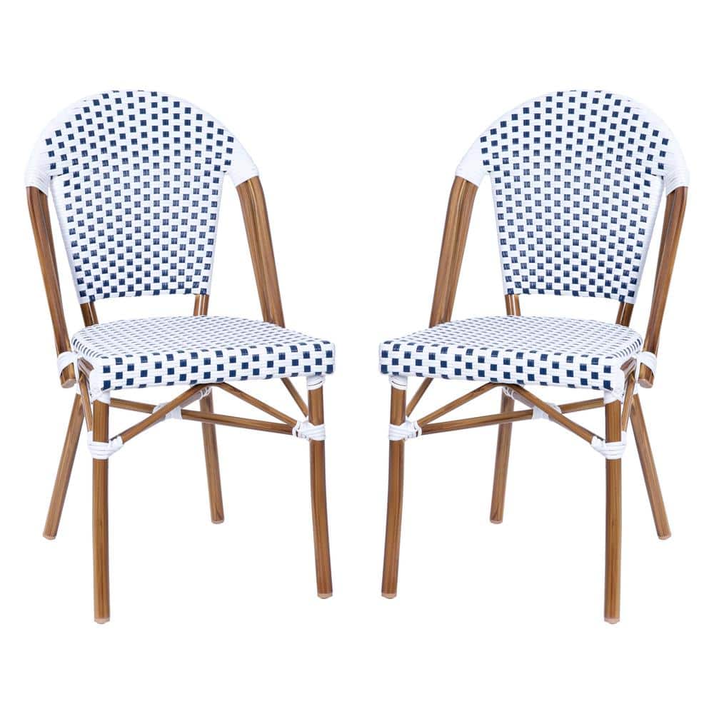 Brown Aluminum Outdoor Dining Chair in Gray Set of 2 price history on PriceWatchPro