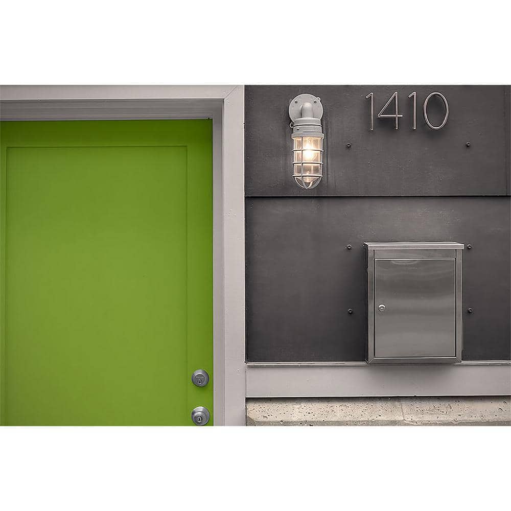 Stainless Steel Locking Wall Mount Mailbox with Cam Lock
