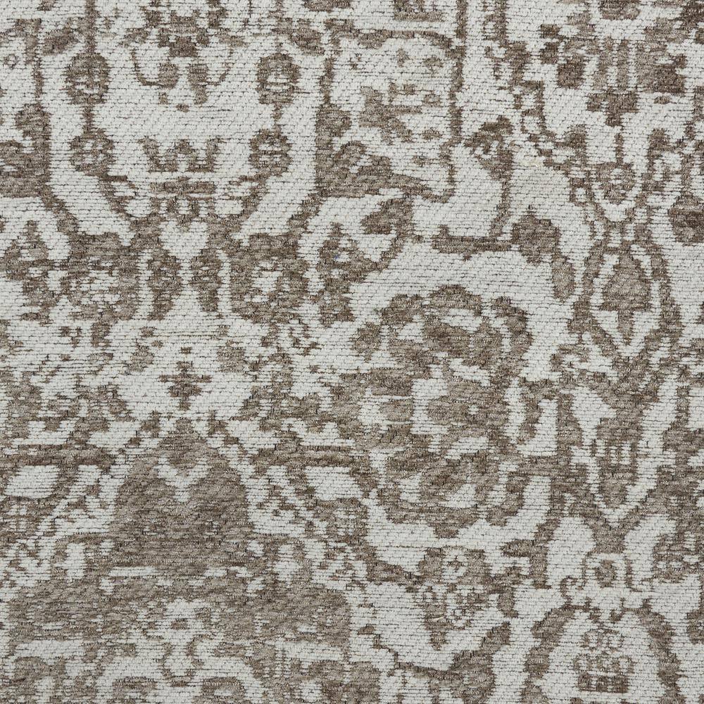 Ivory Medallion Flat Woven Reversible Runner Rug