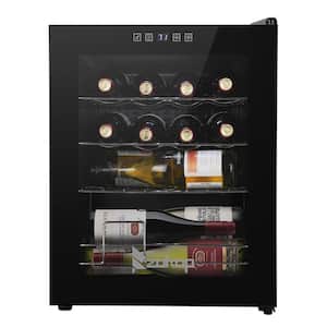17 in. 16-Bottle Compressor Freestanding Wine and Beverage Cooler