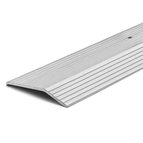 TrimMaster Silver 2 in. x 144 in. Carpet Trim Transition Strip