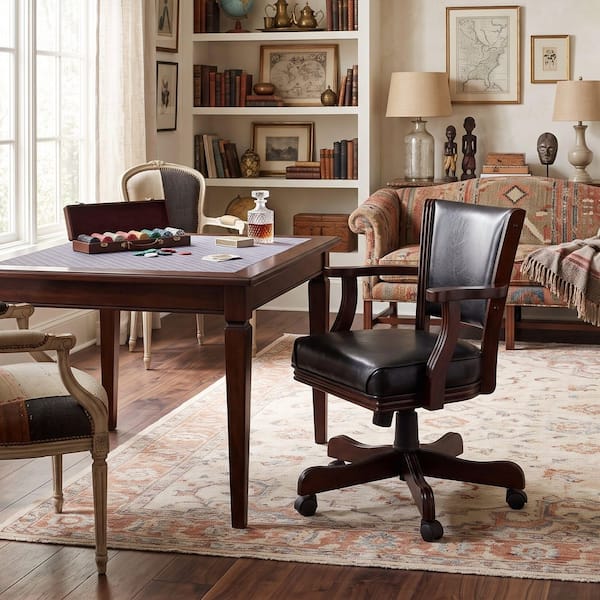 Havyn Brown Faux Leather Gaming Chair