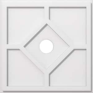 1 in. P X 7 in. C X 20 in. OD X 3 in. ID Embry Architectural Grade PVC Contemporary Ceiling Medallion