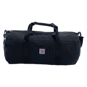 14.5 in. 40L Lightweight Duffel + Utility Stash Pouch Backpack Black OS