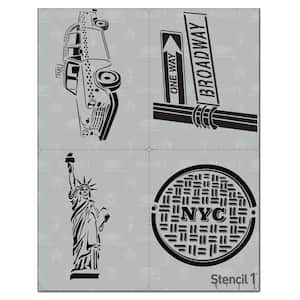 NYC Stencil (4-Pack)