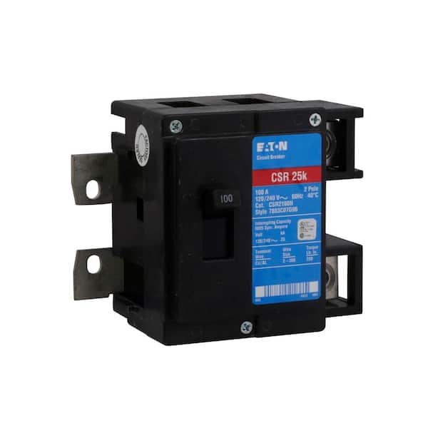 Eaton CSR 100 Amp 2-Pole 25 kAIC Main Circuit Breaker CSR2100