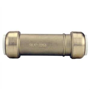 3/4 in. Brass Push-to-Connect PVC Slip Repair Coupling