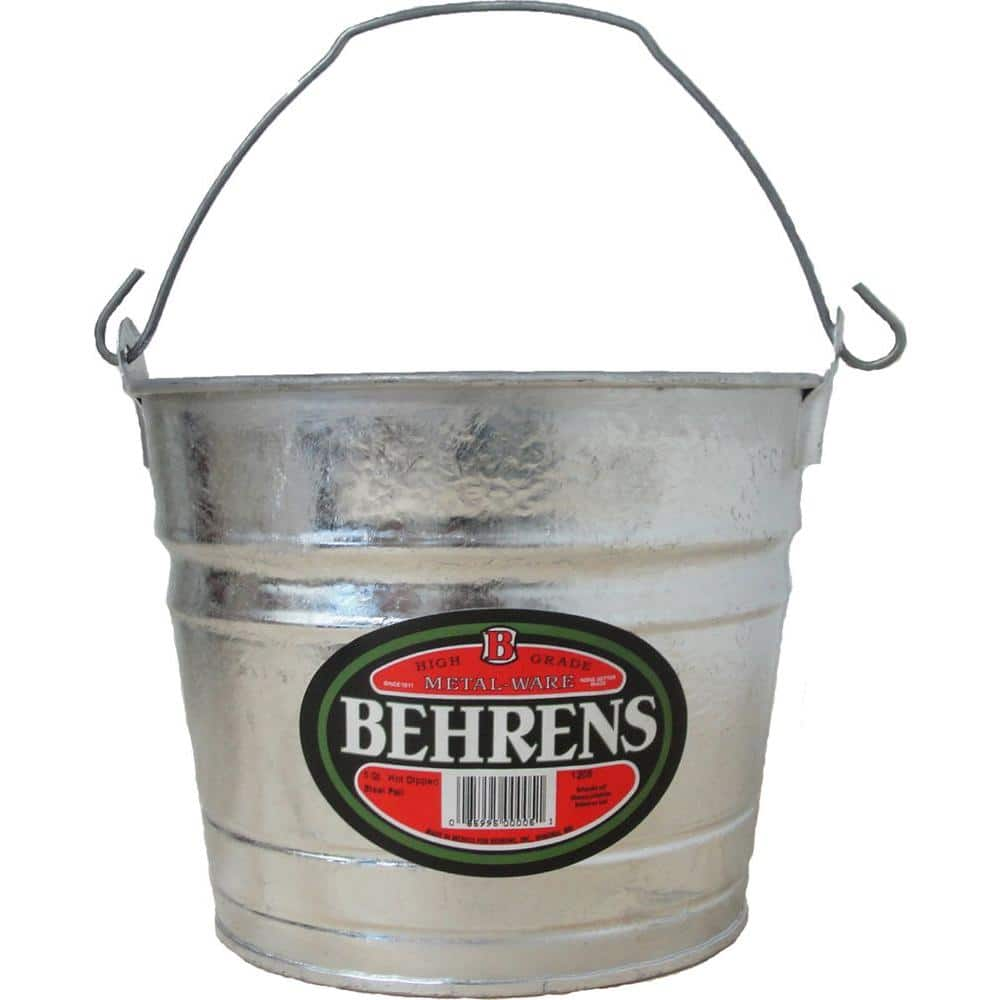 UPC 085995000051 product image for 5 Qt. Hot Dipped Steel Pail | upcitemdb.com