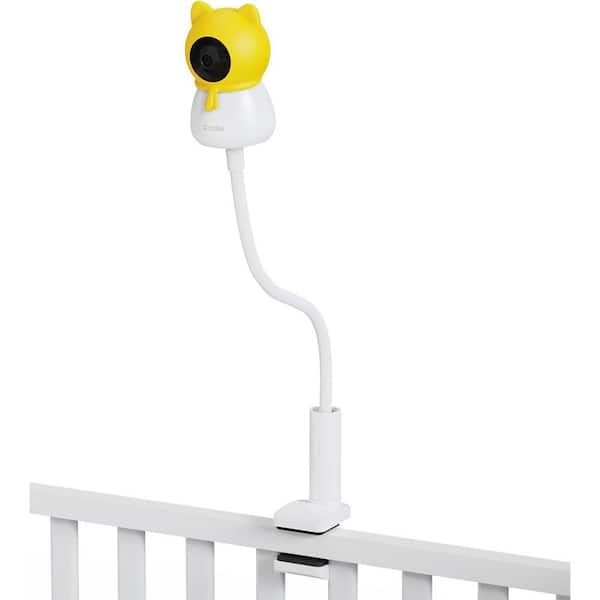 Baby Monitor Mount for C516 Home Security Camera, 20 inches Flexible Long Goose-neck Arm, Fixed in 0-0.2 inch Thickness