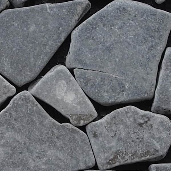 Fit Mosaic Tile Sample Color Grey 4 in. x 6 in.