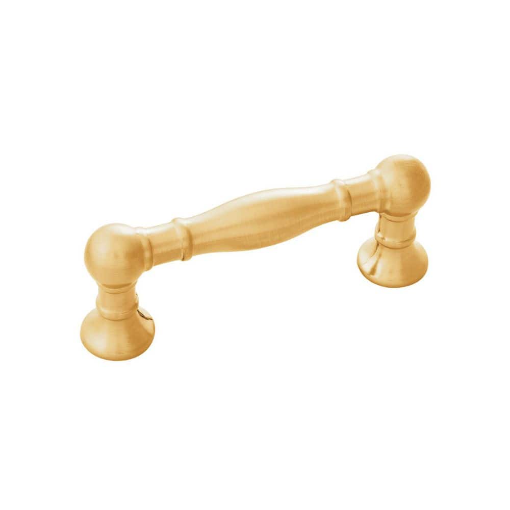 Fuller Collection Pull 3 in. (76mm) Center to Center Brushed Golden Brass Bar Cabinet Pull price history on PriceWatchPro