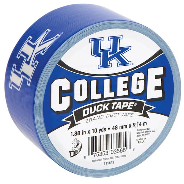 Duck College 1-7/8 in. x 30 ft. University of Kentucky Duct Tape (6-Pack)