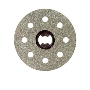 EZ Lock 1-1/2 in. Rotary Tool Diamond Tile Cutting Wheel for Tile and Ceramic Materials