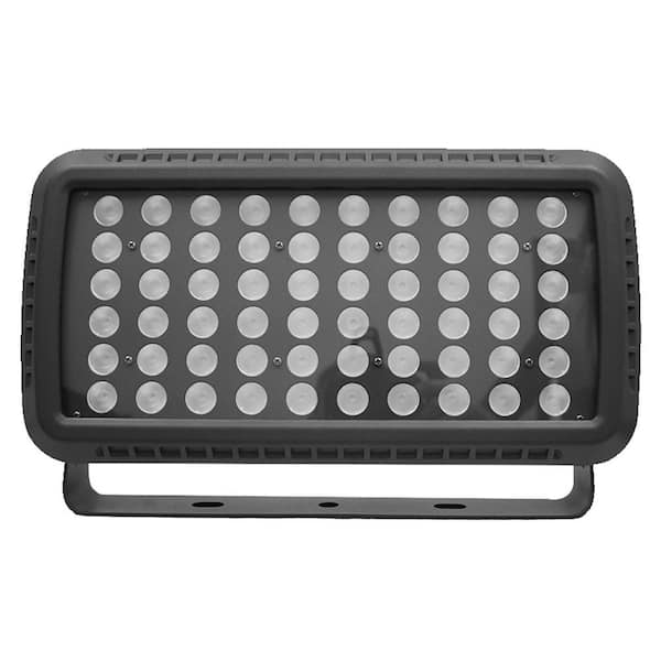 BEYOND LED TECHNOLOGY 100-Watt 30-Degree Grey Housing Green Color Outdoor Landscaping Integrated LED Flood Light
