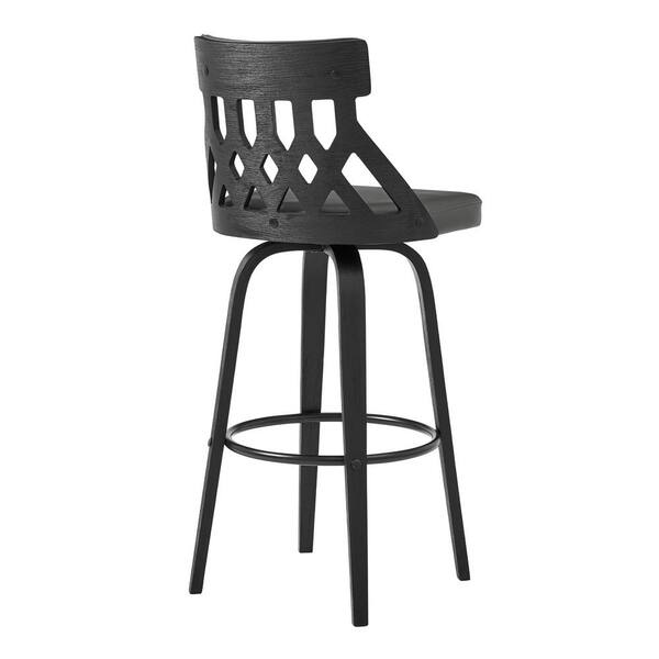 Bar Height High Back Swivel Stool, Brookford 26 63 Swivel Bar Stools With Backs And Arms
