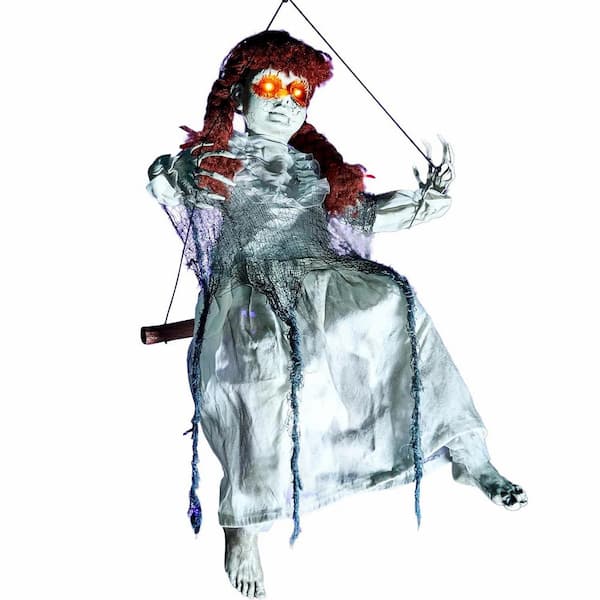 Joyfy 2.6 Ft.Halloween Sound-Activated Scary Clown Decor