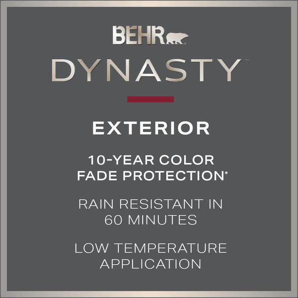 BEHR DYNASTY 1 gal. #MQ4-02 Strawberry Wine Flat Exterior Stain-Blocking  Paint & Primer 465301 - The Home Depot