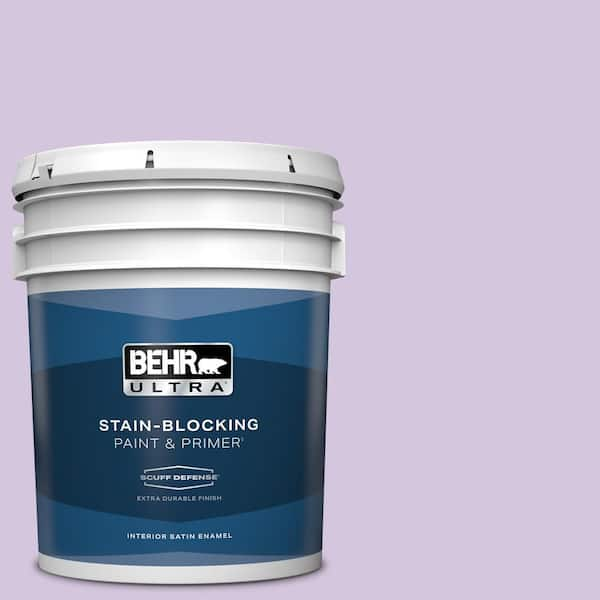 BEHR ULTRA 5 gal. #M570-3 On Location Extra Durable Satin Enamel Interior Paint & Primer