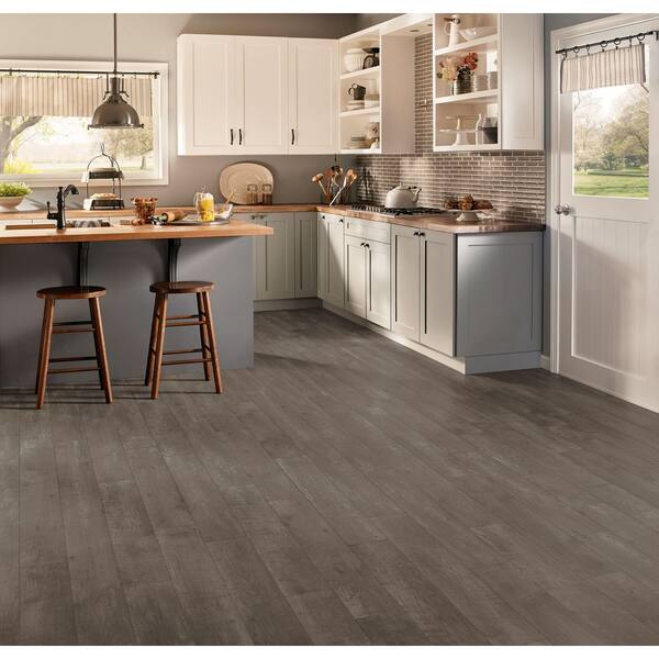 ProMark Rustic Blend 6 MIL x 6 in. W x 36 in. L Waterproof Glue Down Vinyl Plank Flooring 24ct (35.95 sq. ft. / case)