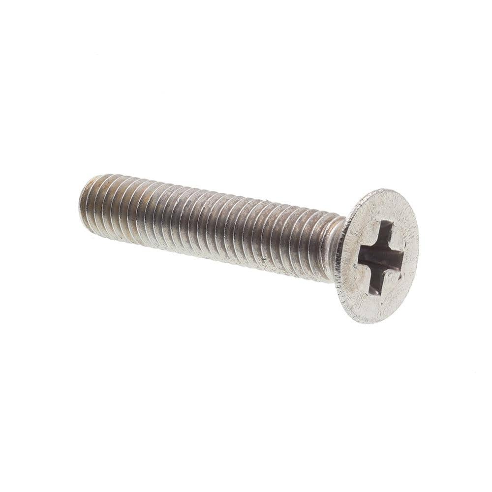 M3-0.5 x 16 mm Grade A2-70 Metric Stainless Steel Phillips Drive Flat Head Machine Screws (10-Pack) price history on PriceWatchPro