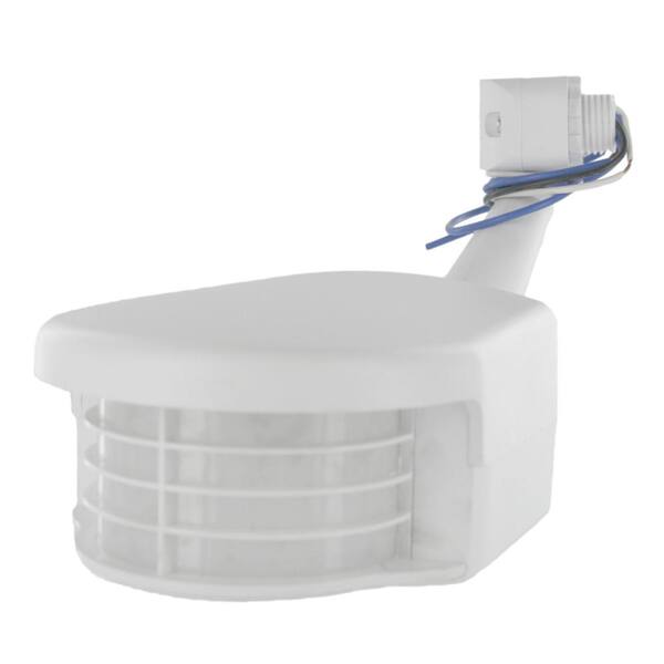 Leviton 120-Volt Residential Grade Passive Infrared 2500 sq. ft. 100° Outdoor Occupancy Sensor, White