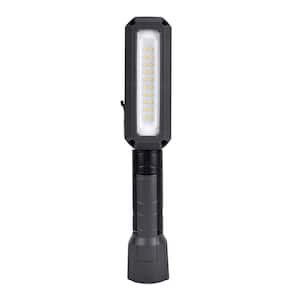 Rechargeable 1000 Lumens LED Clamp Work Light With Magnet,Swivel Hook, Battery Indicator and Fold-away Clamp