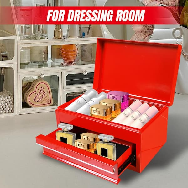 DOITOOL Boîte à Outils Portable En Acier Inoxydable De Grande