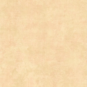 Halstead Apricot Rag Texture Peelable Wallpaper Covers 56.4 sq. ft.