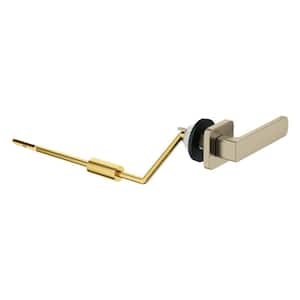 Eurocube Right-Hand Toilet Tank Lever in Brushed Nickel
