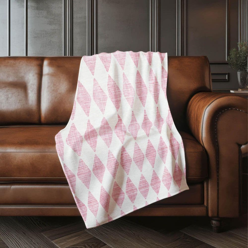 Premium Machine Washable ASB578 Pink 50 in. x 70 in. Sherpa Throw Blanket price history on PriceWatchPro