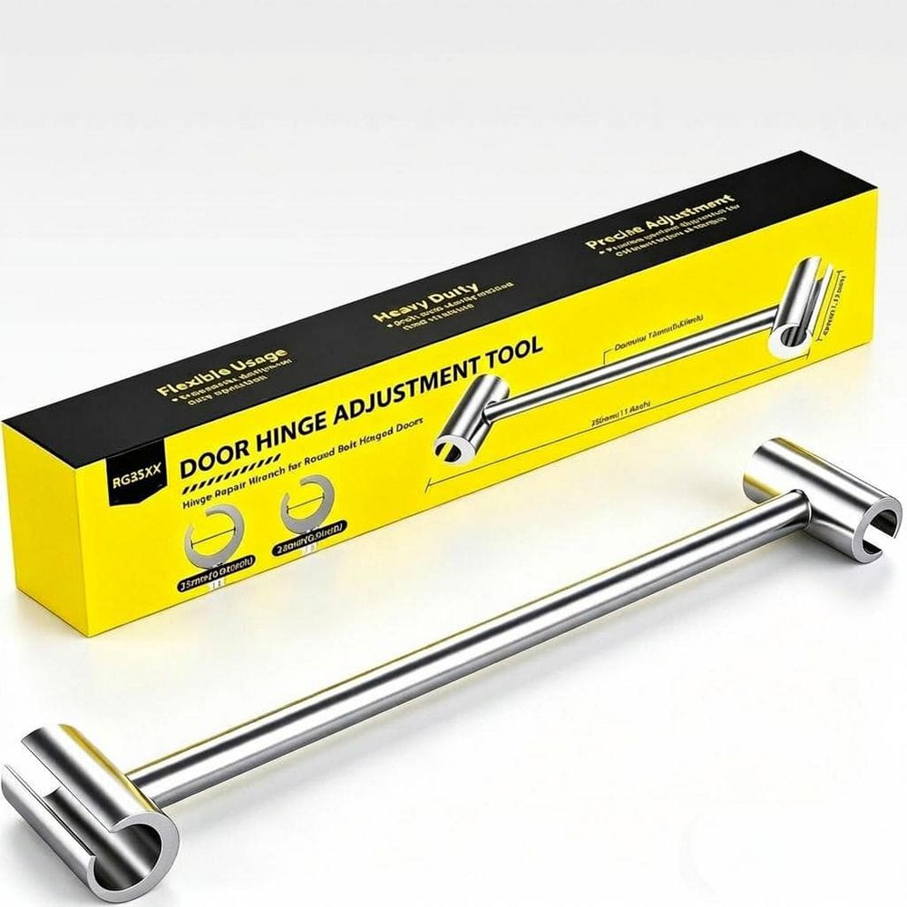 11.4 in. Door Hinge Adjustment Tool Heavy-Duty Commercial Flag Hinge Gap Wrench for 0.75-0.98 in. Diameter price history on PriceWatchPro