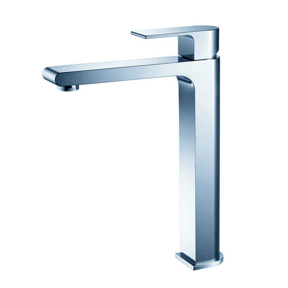 Fresca Allaro Single Hole 1-Handle Vessel Bathroom Faucet in