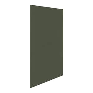 Avondale 48 in. W x 34.5 in. H  Kitchen Island Flush End Panel in Fern Green