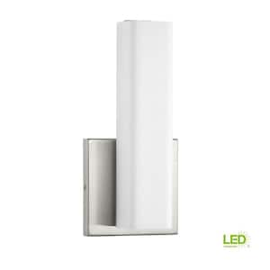 Beam 16-Watt Brushed Nickel Integrated LED Sconce