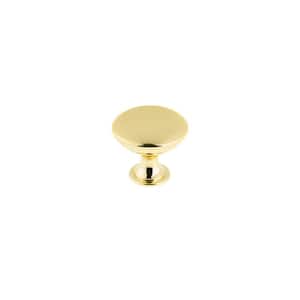Copperfield Collection 1-9/16 in. (40 mm) Satin Brass Functional Cabinet Knob