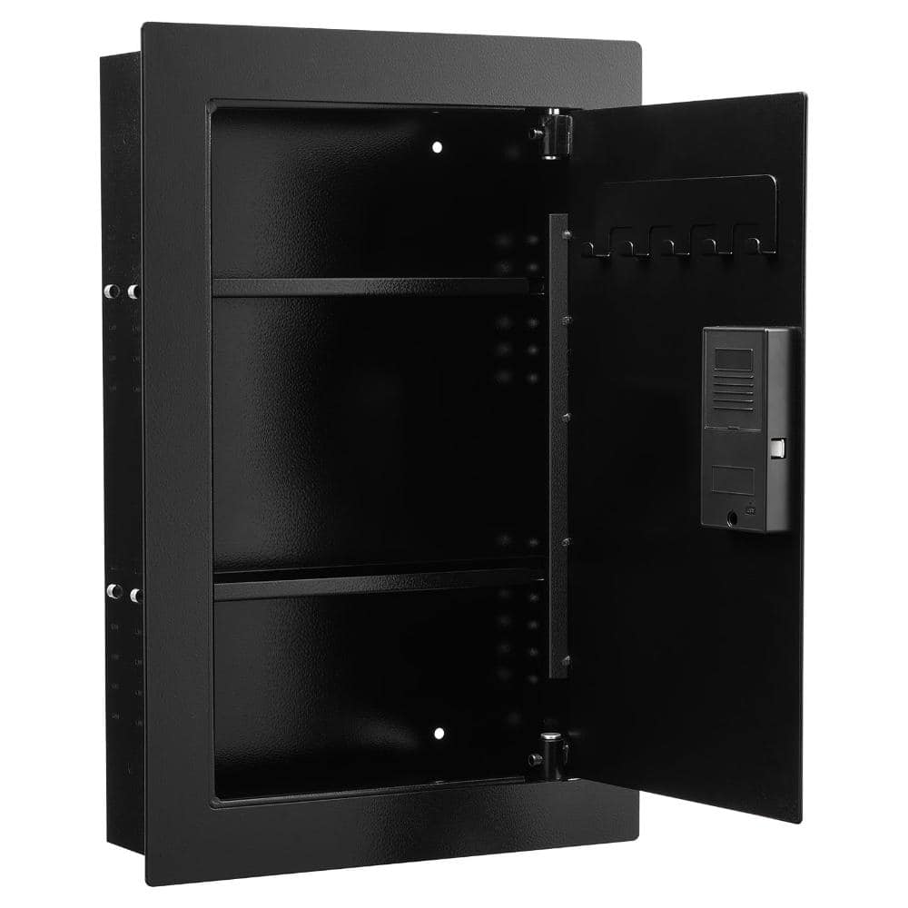 0.77 Cu.ft Wall Safe, 3-Tier Hidden Wall Safe with Fingerprint, Password, Key & Turning Knob price history on PriceWatchPro