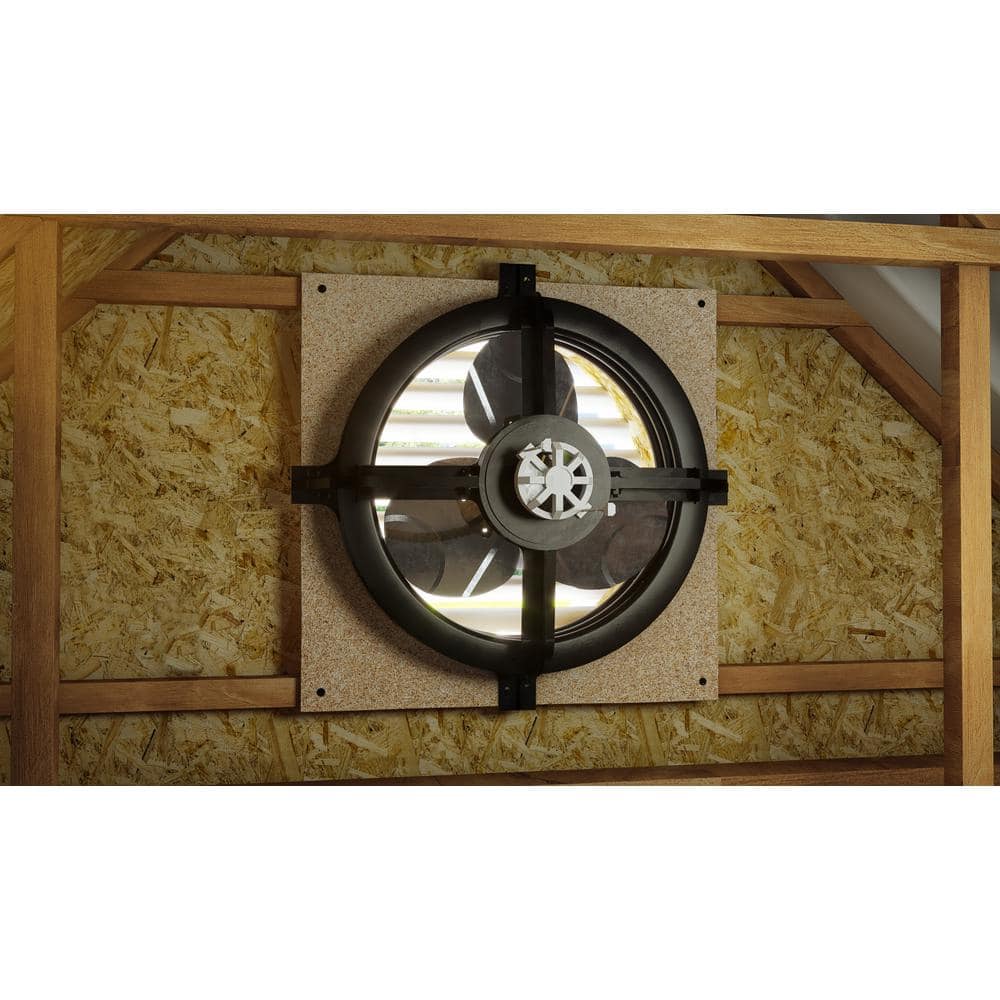 800 CFM Solar Powered Roof Mount Gable Fan