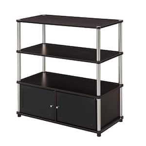 AVF Lesina 28 in. White Glass Pedestal TV Stand Fits TVs Up to 65 in. with  Flat Screen Mount FSL700LESW-A - The Home Depot