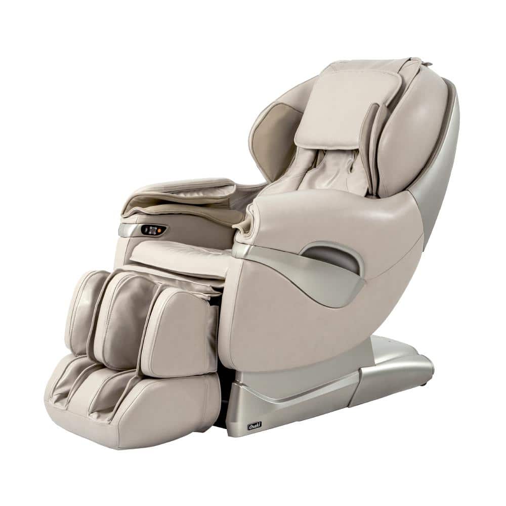 TITAN Pro 8500 Series Tan Faux Leather Reclining 2D Massage Chair with Zero  Gravity, Foot and Calf Massage, Heated Seat TP-8500CREAM - The Home Depot