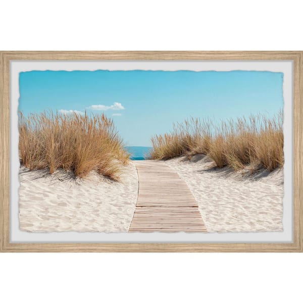 Unbranded "Explore It" by Marmont Hill Framed Nature Art Print 30 in. x 45 in.