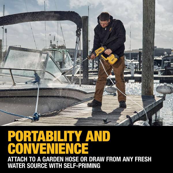 DeWalt DCPW1000B 60V FLEXVOLT Cordless Pressure Washer – 1000 PSI – Tool Only (Used)