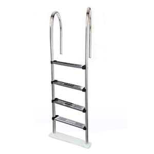 Premium Stainless Steel In-Pool Ladder for Above Ground Pools