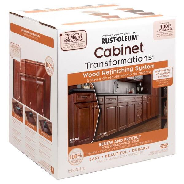 Rust Oleum Transformations Cabinet Wood, Kitchen Cabinet Refacing Home Depot Reviews