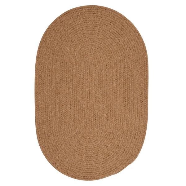 Home Decorators Collection Edward Gold 2 ft. x 12 ft. Braided Runner Rug