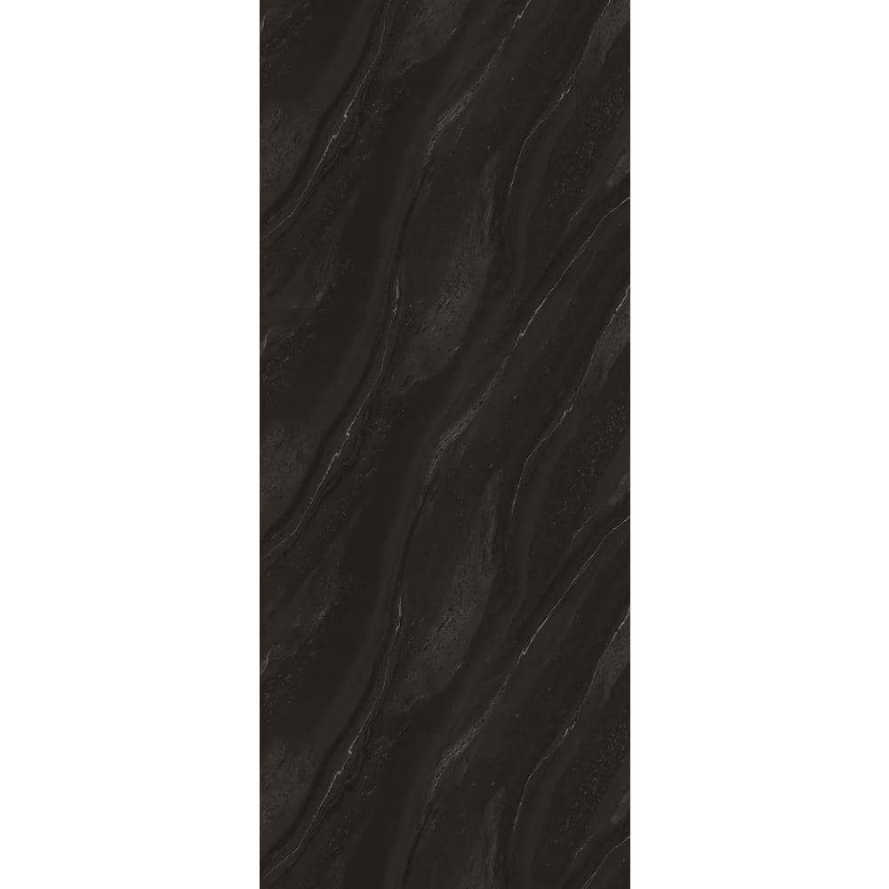 4ft x 8ft Black Marble Look Laminate Sheet