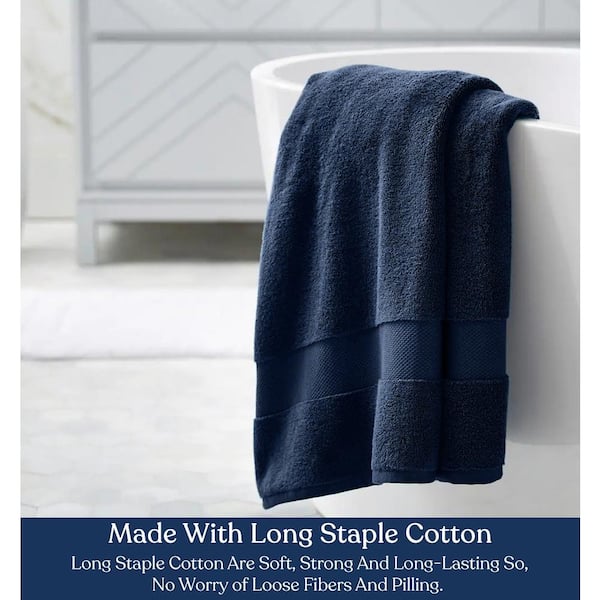 Cannon White Bath Towel, 100% Cotton, USA Brand - Hotel Supplies
