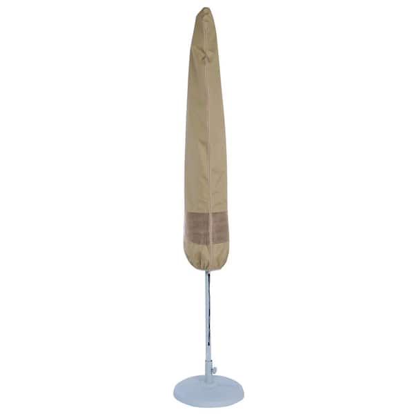 Duck Covers Elegant Patio Umbrella Cover with Integrated Installation Pole