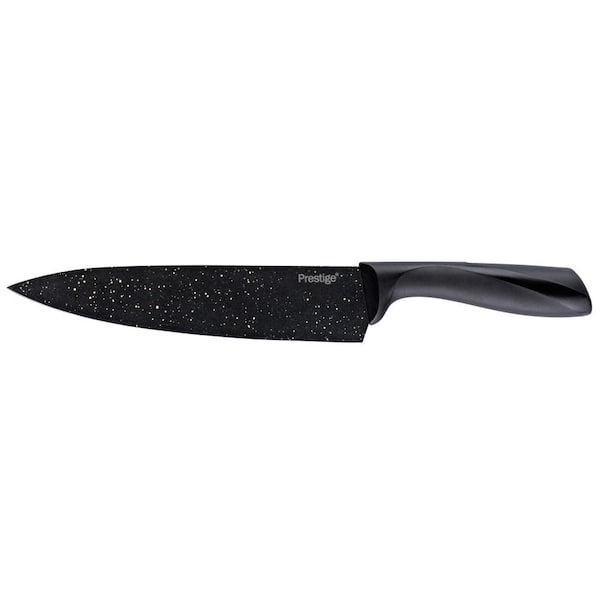 Prestige 47736 Stone Quartz Nonstick Knife Set - Black & Gold Speckle 3 Piece