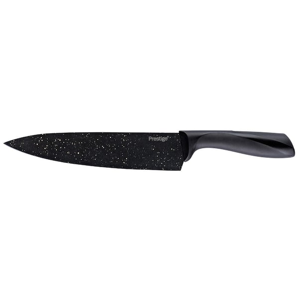 Prestige Stone Quartz 3-Piece Nonstick Knife Set Black and Gold Speckle  47736 - The Home Depot